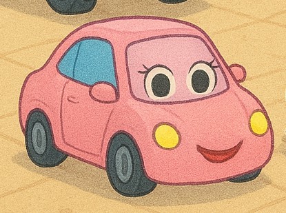 Машинка Лили