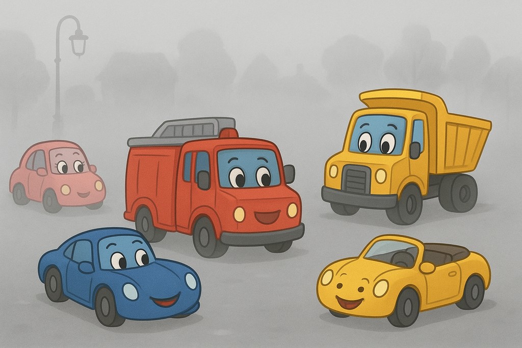 Моторвиль в тумане