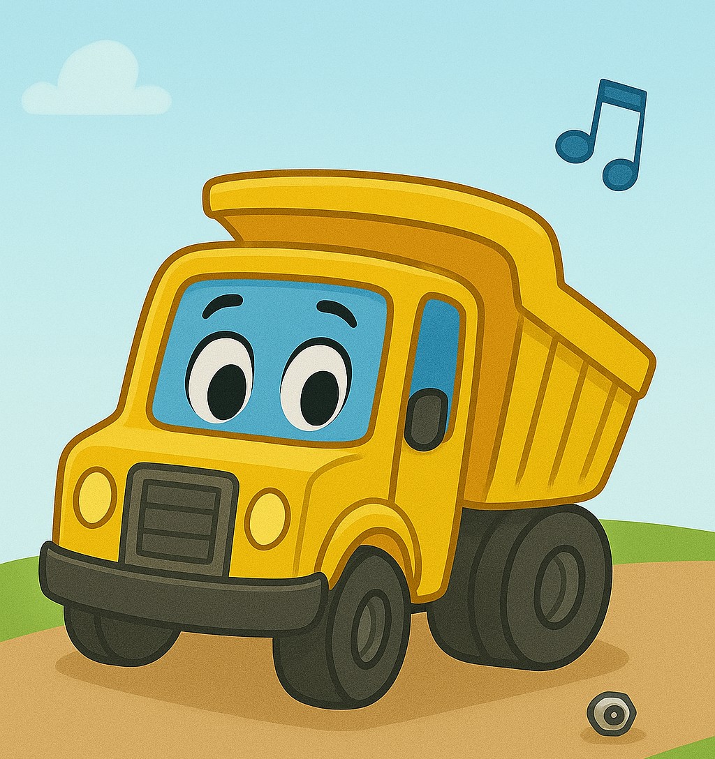 Самосвал Груша и потерянная гайка