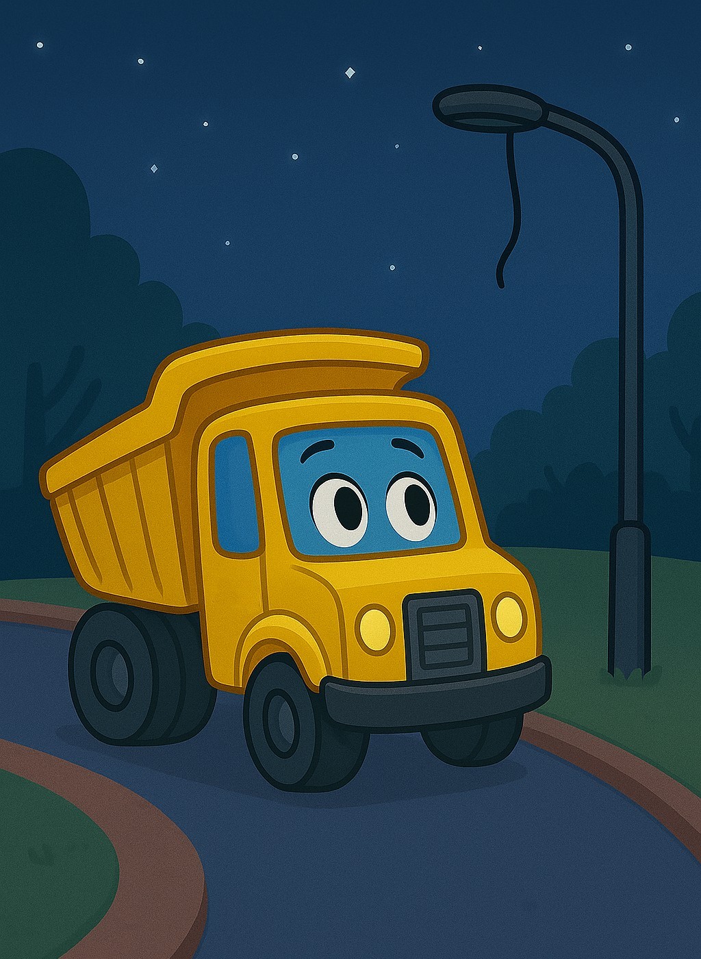 Самосвал Груша и пропавший фонарь