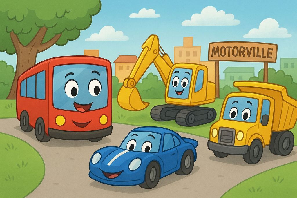 Машинки из города Моторвил
